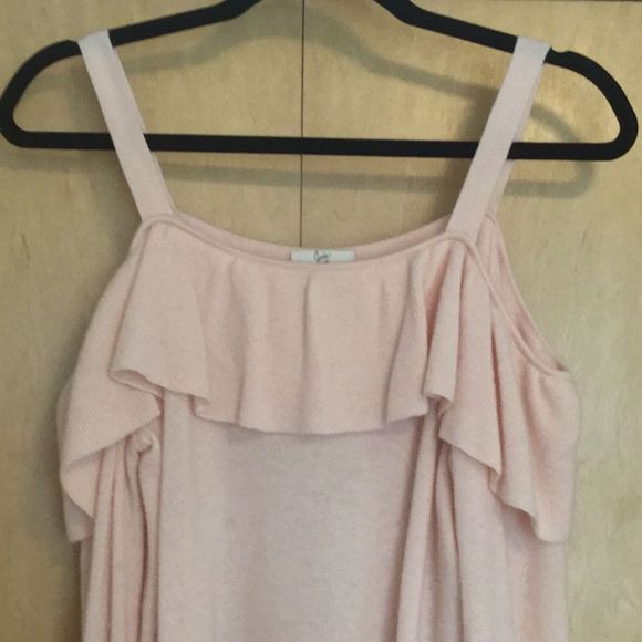 JOIE Delbin cold-shoulder ruffled cashmere sweater - Picture 2 of 10